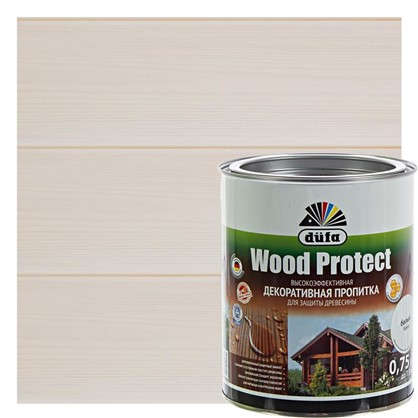 Антисептик Wood Protect цвет белый 0.75 л