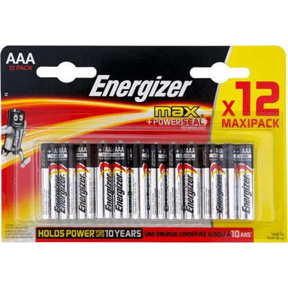 Батарейка алкалиновая Energizer Max AAA/LR06 12 шт.