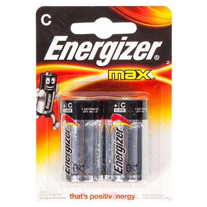 Батарейка алкалиновая Energizer Max C/LR14 2 шт.