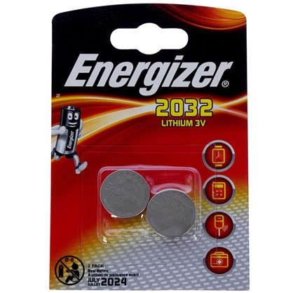 Батарейка литиевая Energizer ENR CR 2032 FSB2 2 шт.