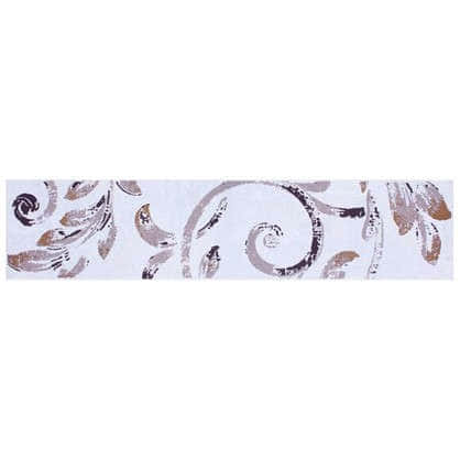 Бордюр Флориан 27.5х6.2 см цвет белый