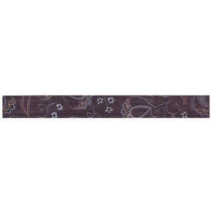 Бордюр Наоми 4.5x39.8 см цвет коричневый
