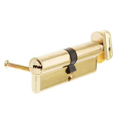Цилиндр Palladium 2J07 90T01 45х45 мм ключ/вертушка цвет золото