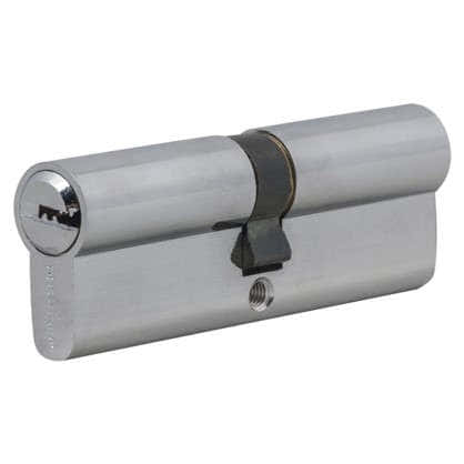 Цилиндр Palladium 90 45x45 мм ключ/ключ цвет хром