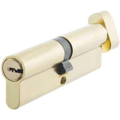 Цилиндр Standers 100 50x50 мм ключ-вертушка цвет золото