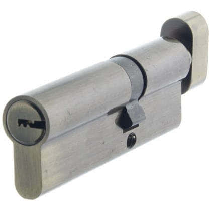 Цилиндр Standers 90 35x55 мм ключ-вертушка цвет бронза