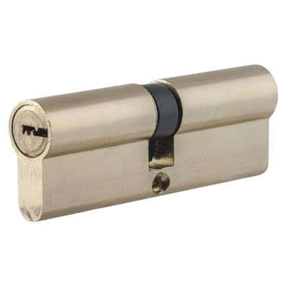 Цилиндр Standers 90 45x45 мм ключ-ключ цвет золото