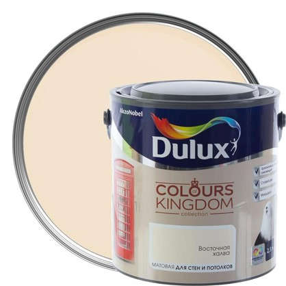Декоративная краска для стен и потолков Dulux Colours Kingdom цвет восточная халва 2.5 л