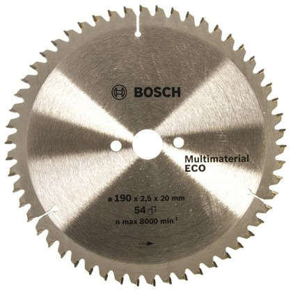 Диск циркулярный по дереву Bosch MultiECO 190x20/16 мм