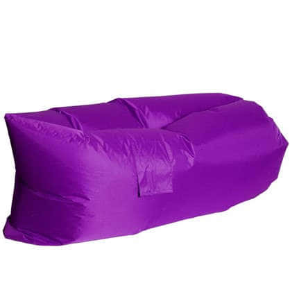 Диван надувной Long 220x70 см цвет фиолетовый