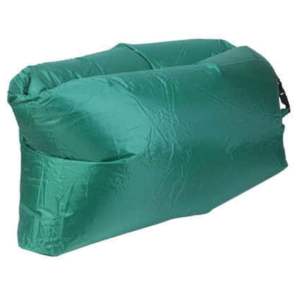 Диван надувной Long 220x70 см цвет зелёный