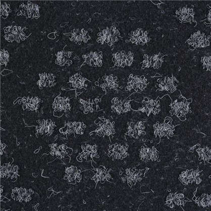 Дорожка ковровая BILBAO 2107 иглопробивое 0.8 м цвет чёрный
