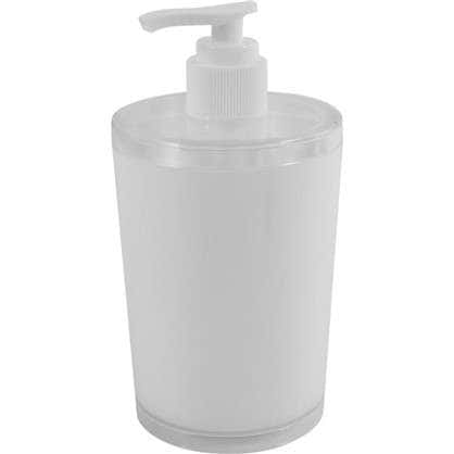 Дозатор для жидкого мыла настольный Беросси Joli пластик цвет белый