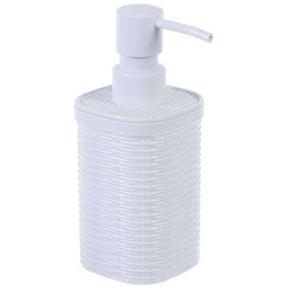 Дозатор для жидкого мыла настольный Roundy пластик цвет белый