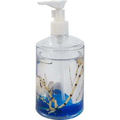 Дозатор для жидкого мыла настольный Sea цвет прозрачный