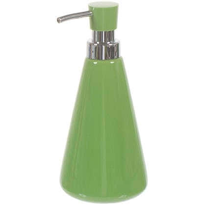 Дозатор для жидкого мыла настольный Veta керамика цвет зеленый