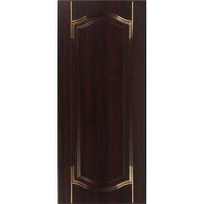 Дверь для кухонного шкафа Византия 30х92 см цвет темно-коричневый