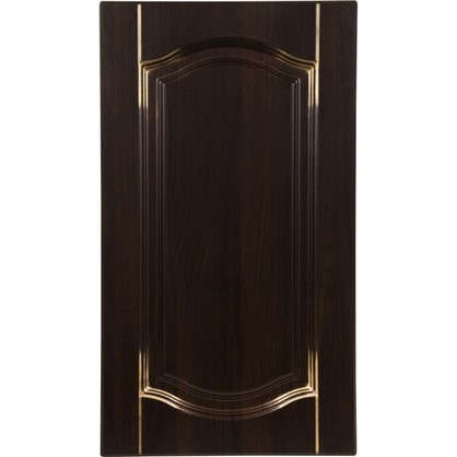 Дверь для кухонного шкафа Византия 40х70 см цвет темно-коричневый
