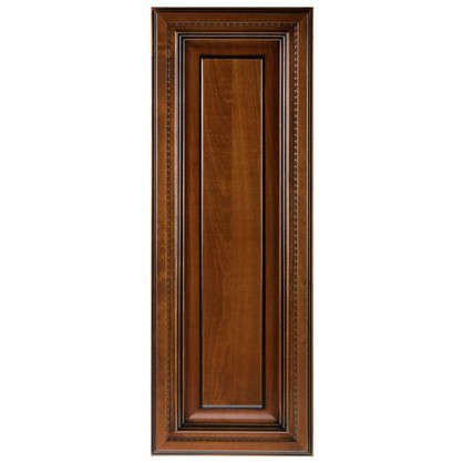 Дверь для шкафа Прованс 33х92 см массив дерева цвет коричневый