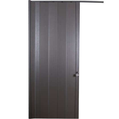 Дверь ПВХ Spacy 84x205 см цвет металлик