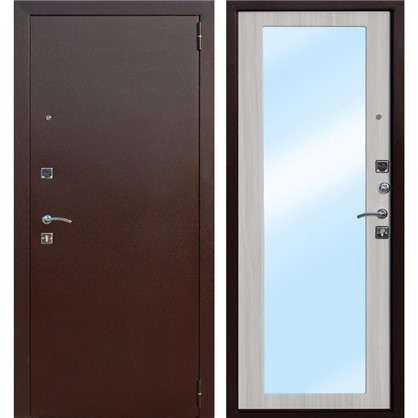 Дверь входная металлическая Царское зеркало Maxi 960 мм правая цвет дуб сонома