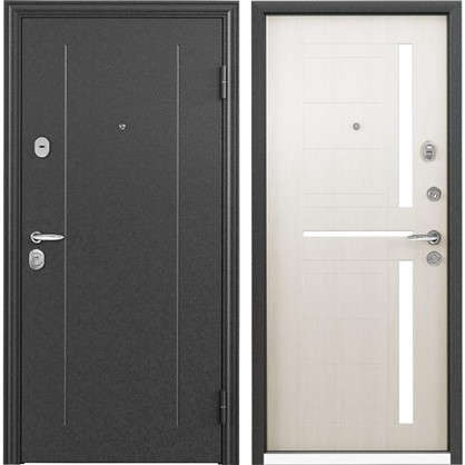 Дверь входная металлическая Контрол 2 860 мм правая цвет белый перламутр