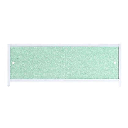 Экран под ванну Ультра лёгкий 168 см цвет зелёный иней