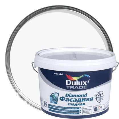 Фасадная краска Dulux Гладкая BW 2.5 л