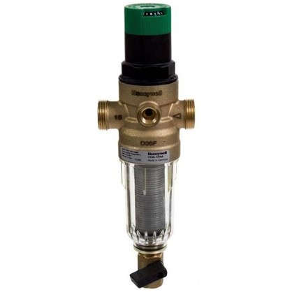 Фильтр механической очистки Honeywell для холодного водоснабжения с клапаном пониженного давления 100 мкм 1/2 дюйма