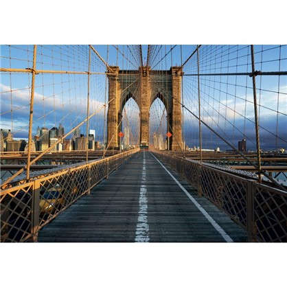 Фотообои бумажные Бруклинский мост 368х254 см