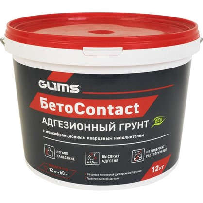 Грунт адгезивный Glims БетоContact 12 кг