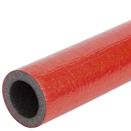 Изоляция для труб СуперПротект Ø18 мм 100 см полиэтилен цвет красный