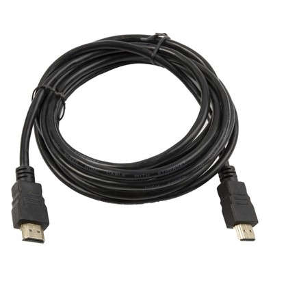 Кабель HDMI Oxion Стандарт 3 м ПВХ/медь цвет чёрный