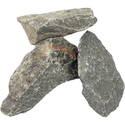 Камни для сауны Габбро-диабаз колотые 20 кг