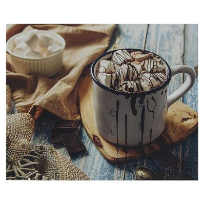 Картина без рамы 40х50 см Hot Chocolate