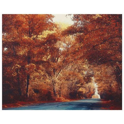 Картина на холсте 40х50 см Осень