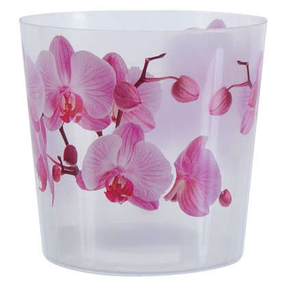 Кашпо Деко для орхидеи 1.2 л 125 мм пластик