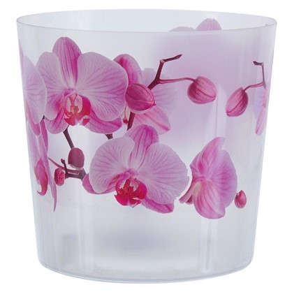 Кашпо Деко для орхидеи 2.4 л 160 мм пластик