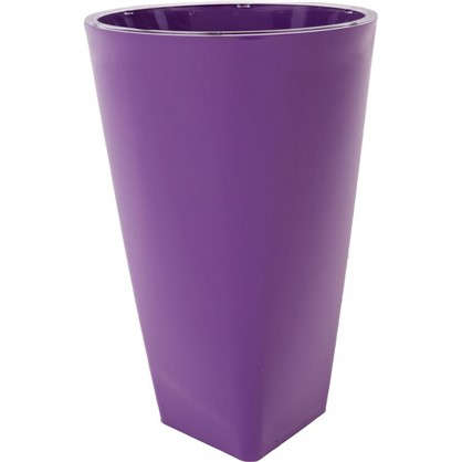 Кашпо Грейс 15 см цвет фиолетовый