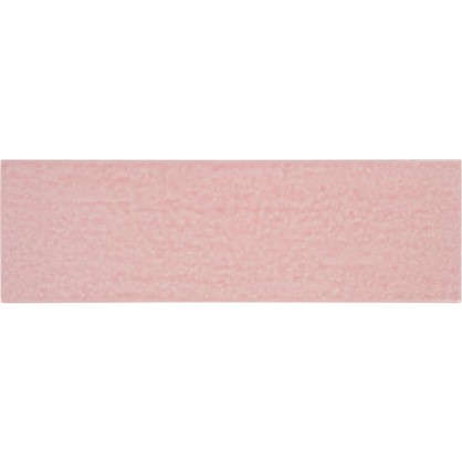 Керамогранит Teo 25x7.5 см 0.79 м2 цвет розовый глянцевый
