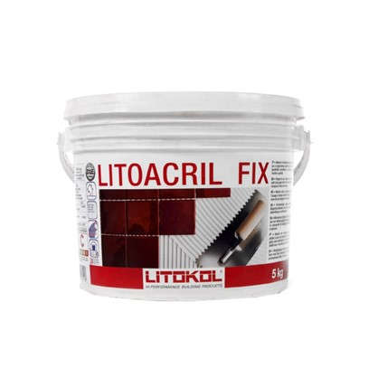 Клей для плитки готовый Litokol Litoacril Fix 5 кг