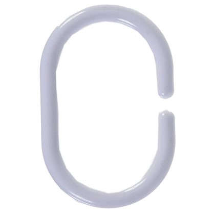 Кольца для шторок Sensea пластиковые цвет белый 12 шт