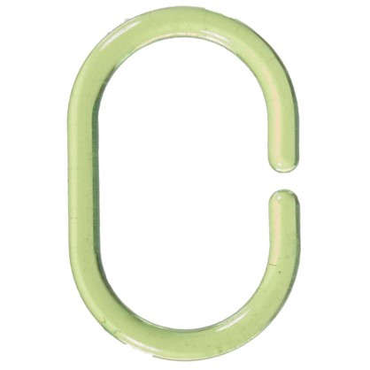 Кольца для шторок Sensea пластиковые цвет зеленый 12 шт