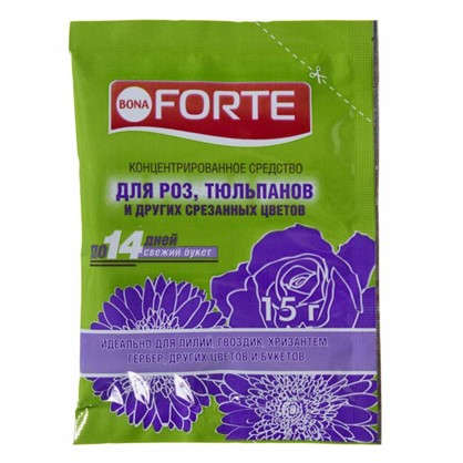 Концентрированное средство Bona Forte для срезанных цветов 0.015 кг