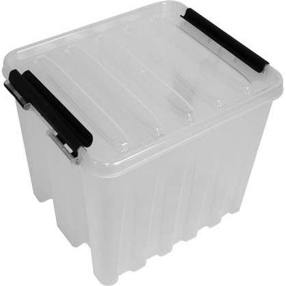 Контейнер Rox Box с крышкой 17x18x21 см 4.5 л пластик цвет прозрачный