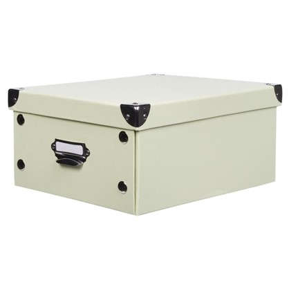 Коробка 31x13x22.5 см картон цвет зеленый