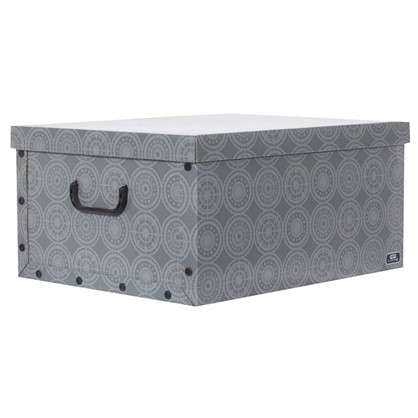 Коробка 39х24x50 см картон цвет серый