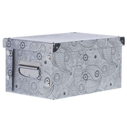 Коробка картон 30x20x15 см узор