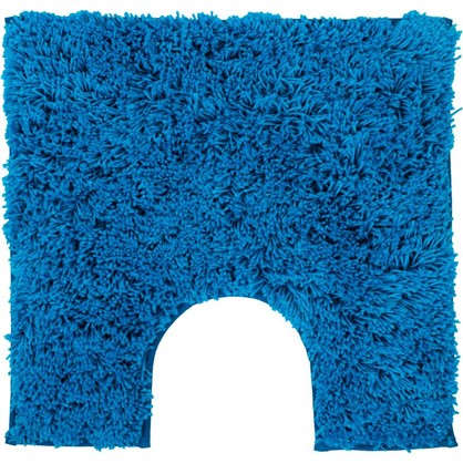 Коврик для туалета Sensea Twist 55х55 см микрофибра цвет синий