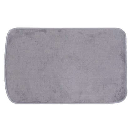 Коврик для ванной 48х75 цвет серый